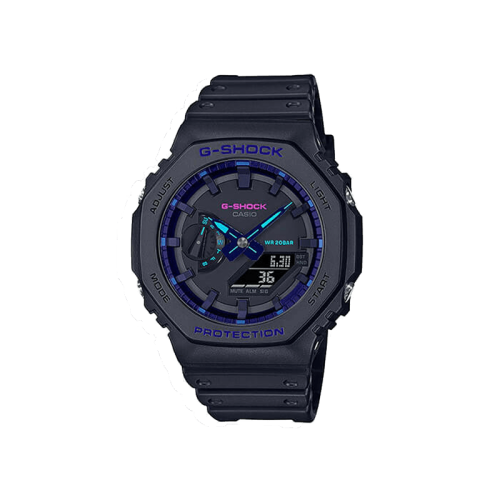 ساعت مچی مردانه کاسیو جیشاک مدل GA-2100vb-1ADR