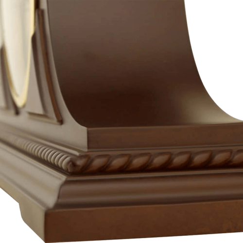 ساعت رومیزی چوبی مدل DANON کد T-5508 رنگ BROWN - Image 2