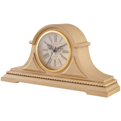ساعت رومیزی چوبی مدل DANON کد T-5508 رنگ CREAM - Image 3