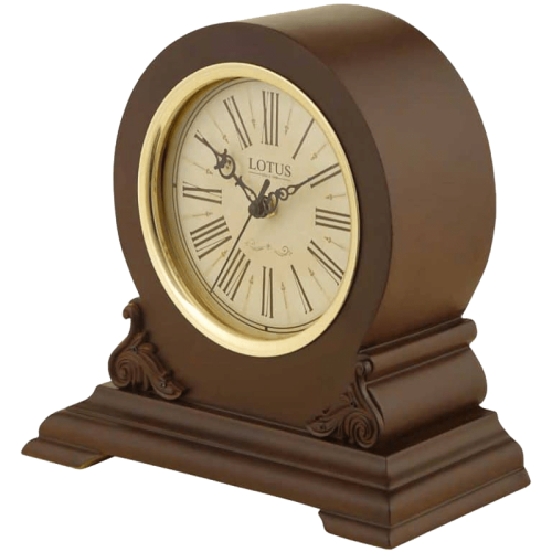 ساعت رومیزی لوتوس مدل DANSON کد T-5512 رنگ BROWN - Image 3