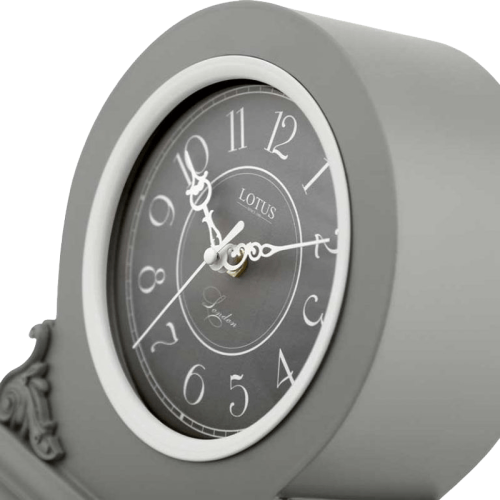 ساعت رومیزی لوتوس مدل DANSON کد T-5512 رنگ GRAY - Image 2